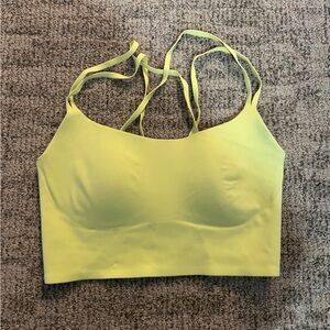 Offline by Aerie Real Me Hold Up! Sports Bra - bright yellow